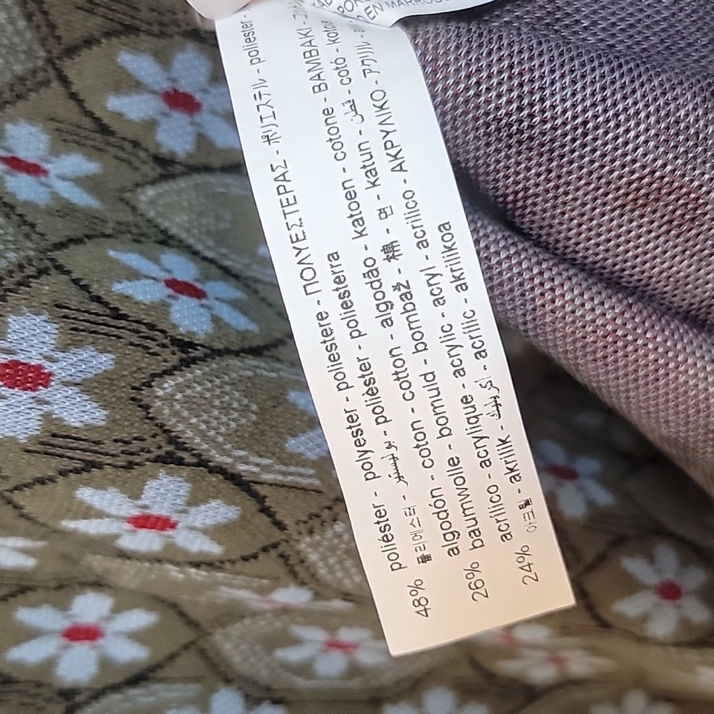 ZARA | Chic Olive Patterned Dress - Picture 12 of 12
